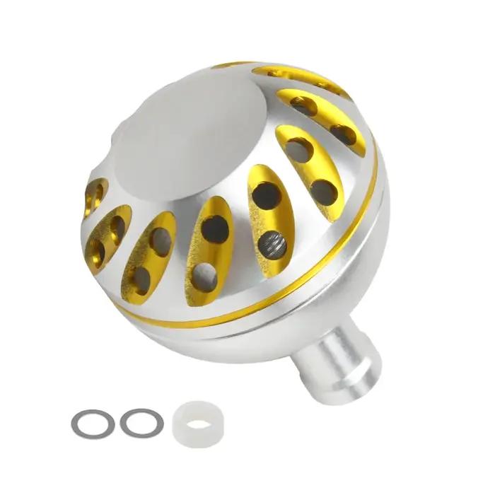 EKfan 30/35/38mm poignée de pêche bouton en métal pour DAI & SHI filature Baitcast moulinet