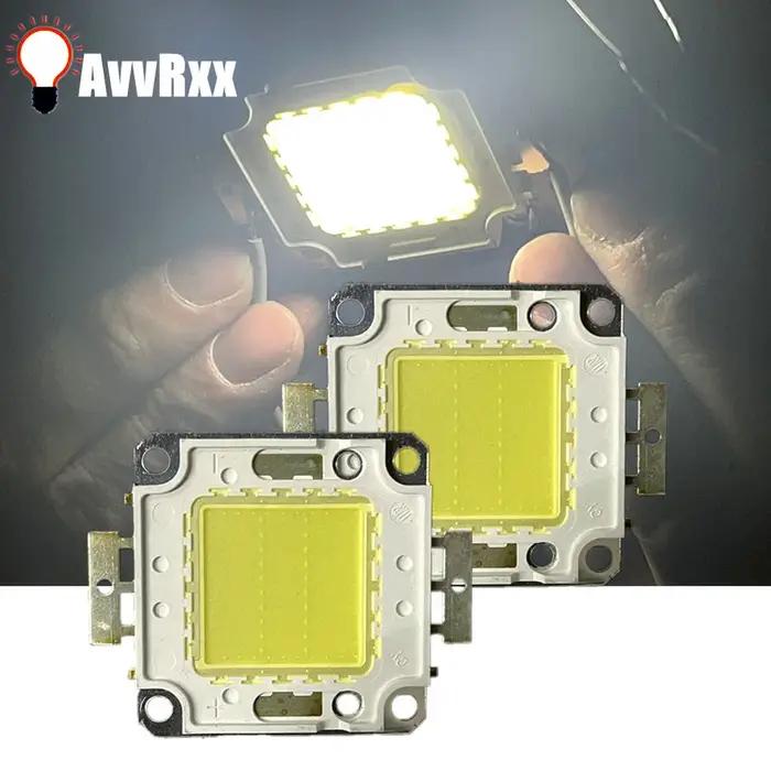AvvRxx LED perle 10W 20W 30W 50W 100W intégré haute puissance Cob 24*40MIL 6500K 3500K pour projecte