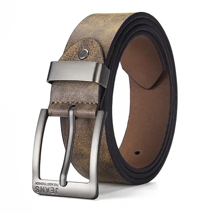 Ceinture en cuir PU pour hommes