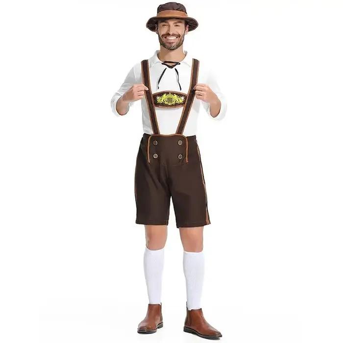 Vêtements pour le Festival de la Bière Allemande, Tenues de Carnaval pour Hommes Adultes, Vêtements d'Exportation