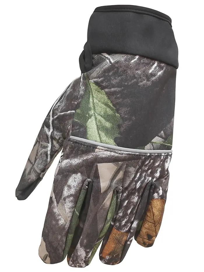 Gants de chasse camouflage pleine main antidérapants écran tactile pour vélo et sports outdoor printemps/automne