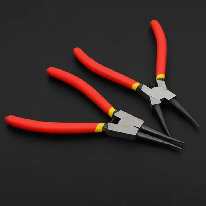 Pince externe interne Portable de 7 pouces, Clips de retenue, pince à circlips multifonctionnelle po