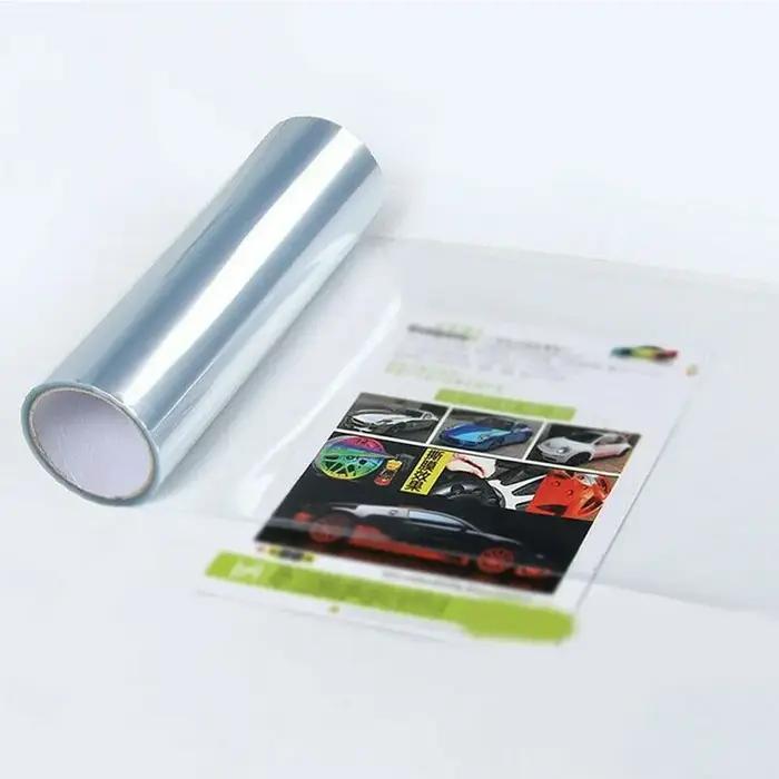Film de Protection en Vinyle Transparent Brcorporelle pour Voiture, Pare-choc, Lampe, Autocollant Ro