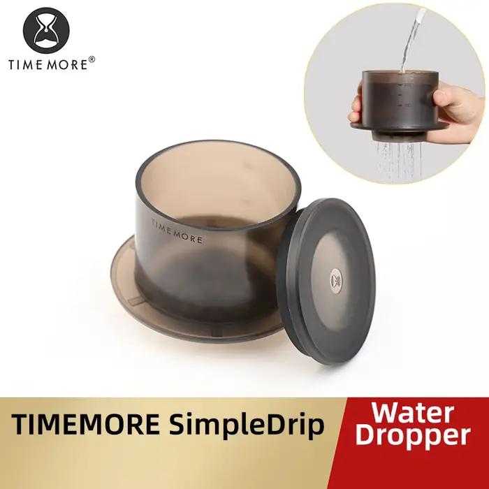 TIMEMORE compte-gouttes d'eau SimpleDrip avec couvercle 13 trous pour une décharge