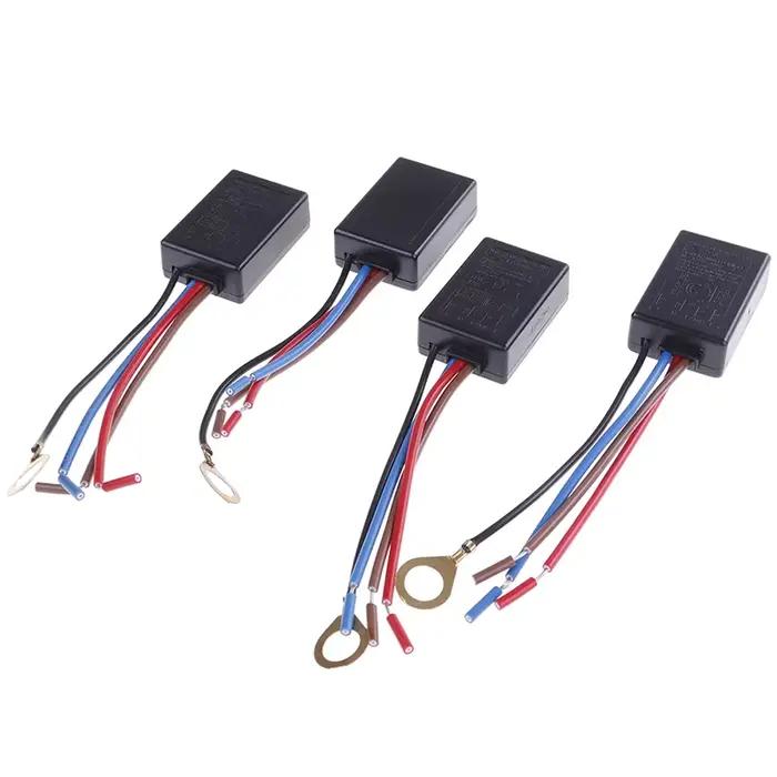 Gradateur intégré 25 ~ 150W de contact de doigt de 3 voies LD-600S pour la lumière de la lampe 3-25W