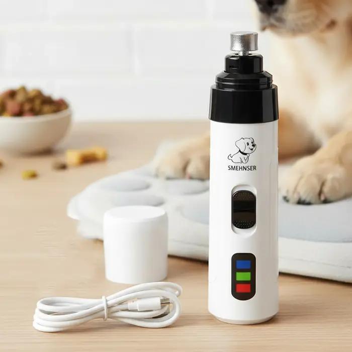 Lime à ongles pour chien rechargeable par USB