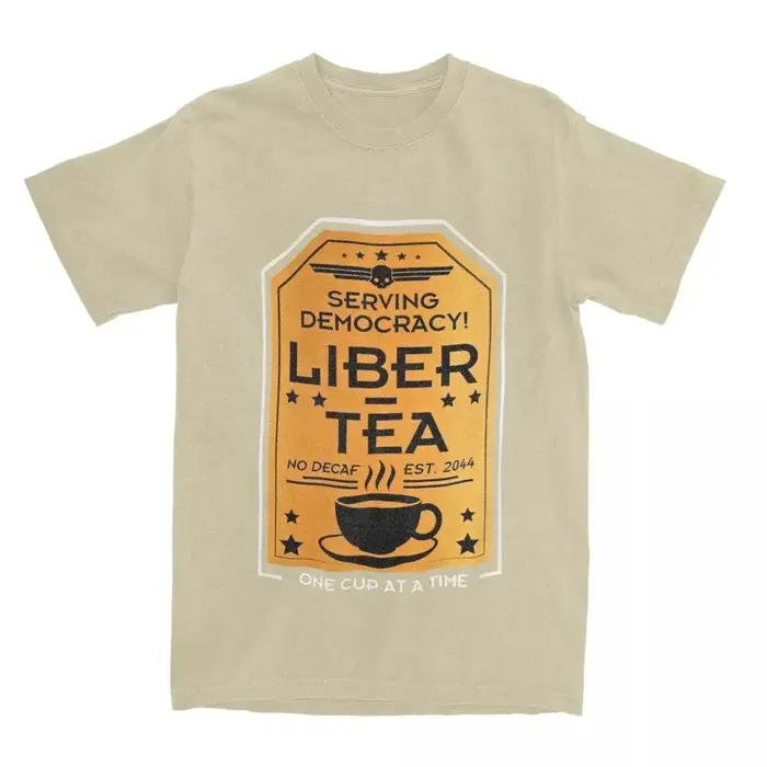 Vêtements pour hommes en coton Awesome Cup of Liber-Tea