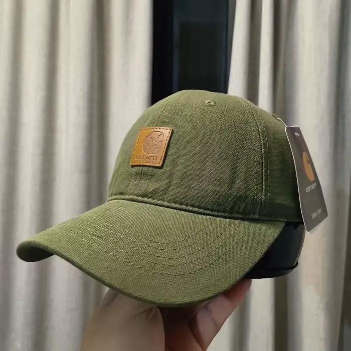 Casquette Carhart Workwear vintage délavée, casquette de baseball souple à visière incurvée, unisexe, style décontracté, streetwear, casquette de papa