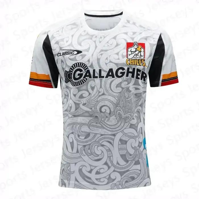 Maillot de rugby, T-shirt avec numéro et nom personnalisé imprimés