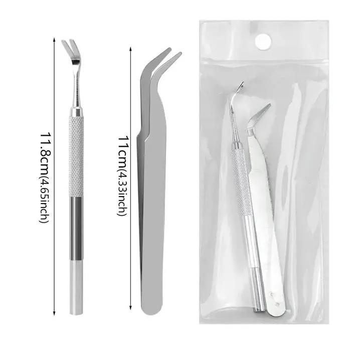 Ensemble d'outils d'élimination des tiques pour chiens avec pincettes professionnelles résistantes à l'eau et faciles à utiliser pour maintenir la santé de votre animal de compagnie
