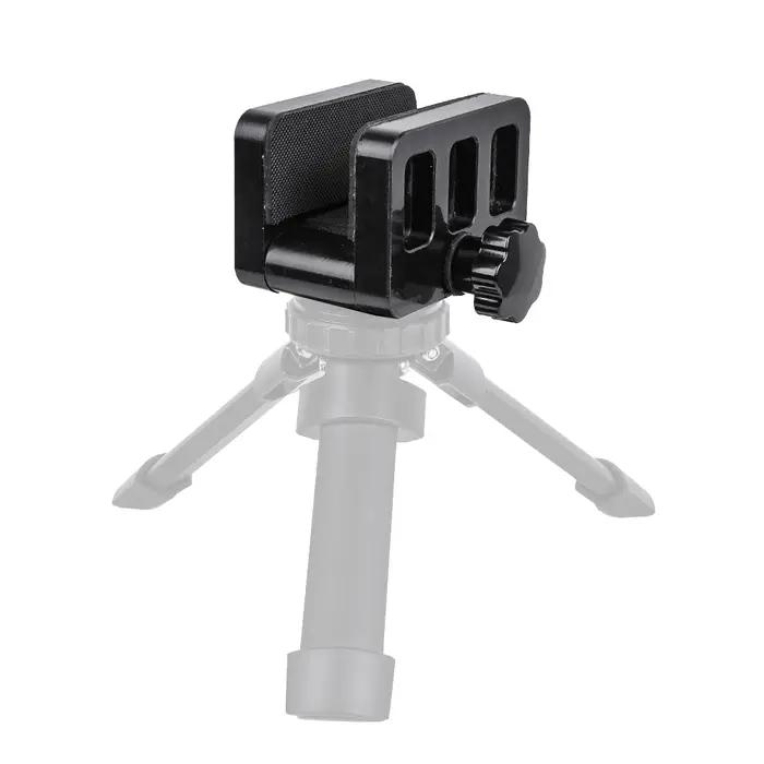Trépied de tir de chasse, pince de tête de bâton de 65mm de large, support de pince de bipied, suppo