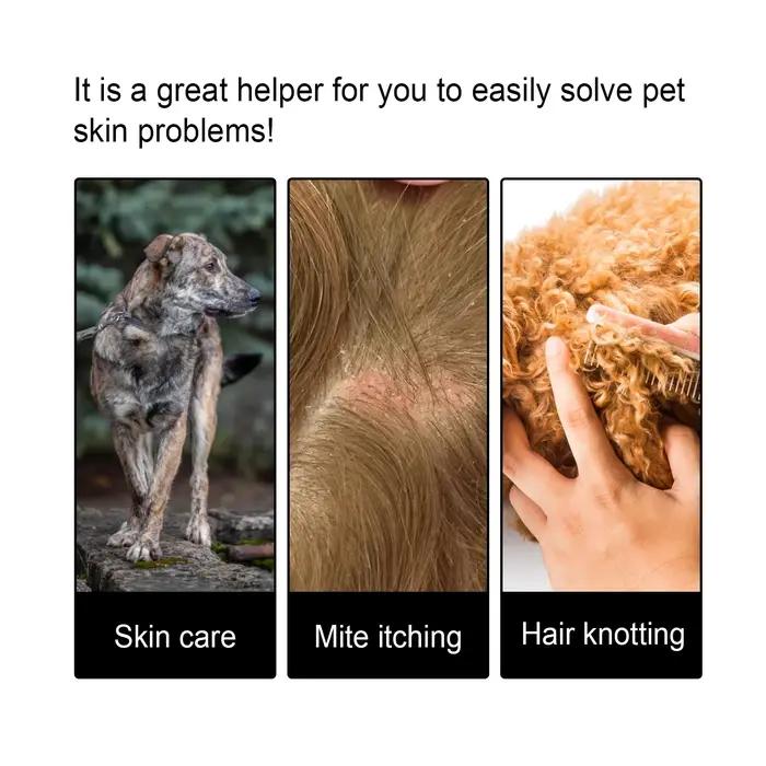 Essence de soin pour la peau des animaux de compagnie