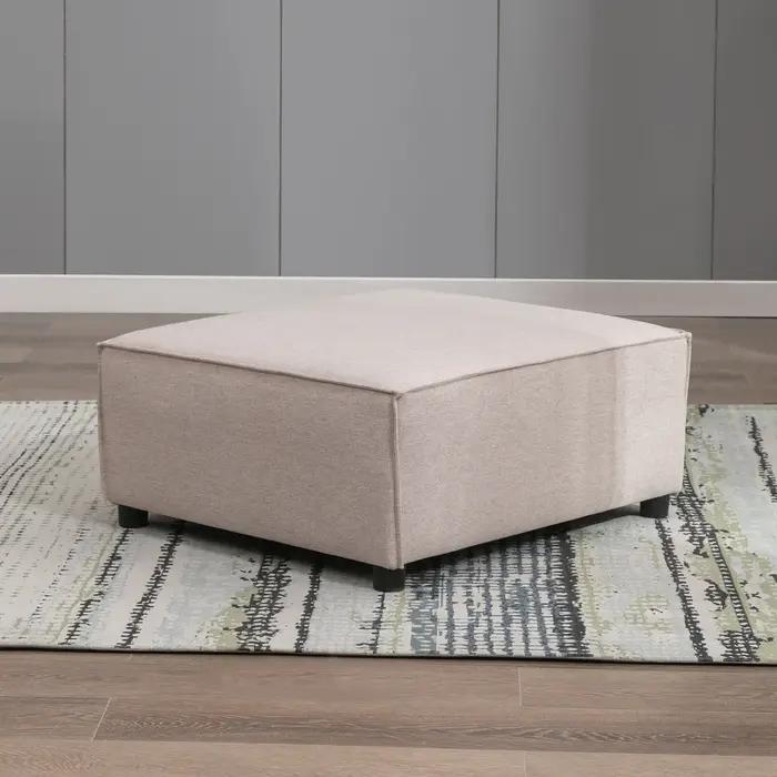 HORGgland-Canapé modulaire convertible carré O, canapé d'angle moderne, chaise sans bras simple au s