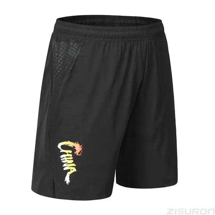 Texte personnalisé 2024 uniforme Dragon de chine équipe de championnat chemises de Tennis de Table shorts hommes femmes