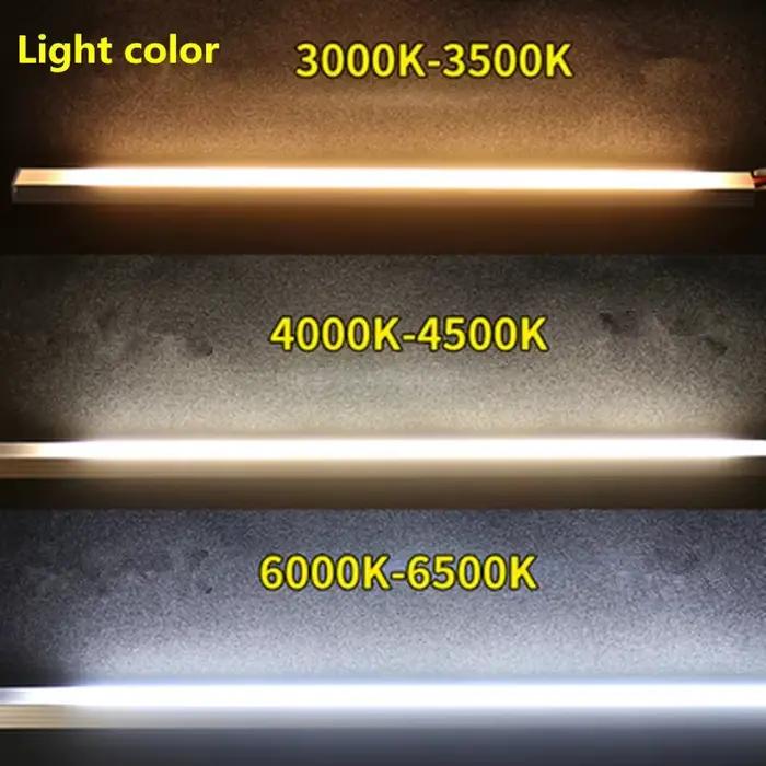 1-10 pièces LED bande rigide DC12V 50CM 20 pouces SMD5730 36LED s en forme de U/V plat LED canal en