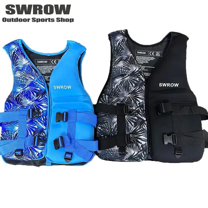 Gilet de sauvetage en néoprène pour enfants et adultes, Portable, pour Sports aquatiques, flottabili