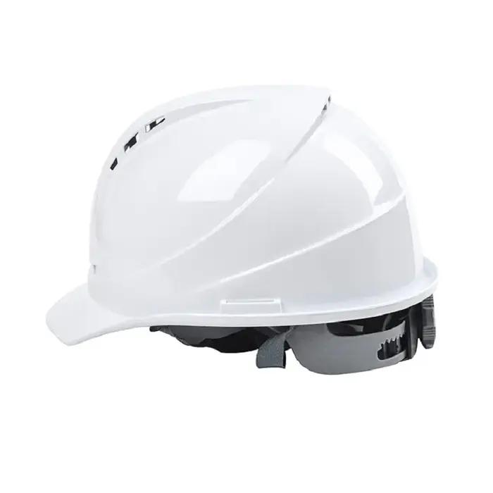 Casque de sécurité en ABS avec ventilateur solaire pour travailleurs et chantiers colorés pour hommes et femmes sécurité sur les sites de construction ocasions professionnelles
