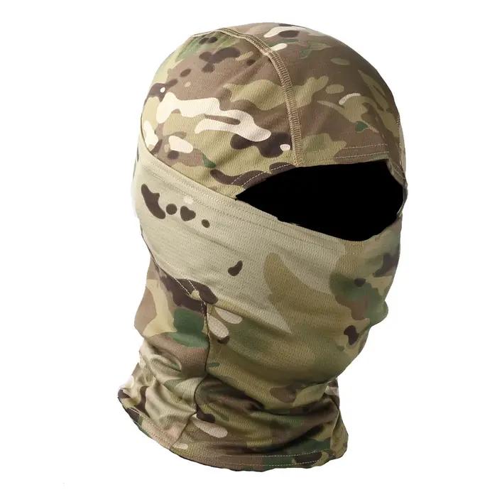 Cagoule de Camouflage, masque complet, chapeau CP, chasse, vélo, cyclisme, Bandana, guêtre de cou
