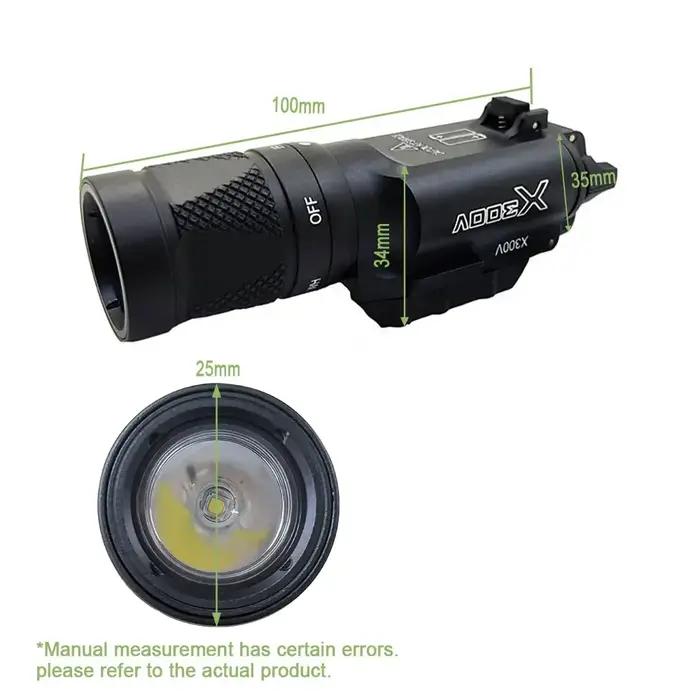 Lampe de poche tactique X300V IR X300 X300U