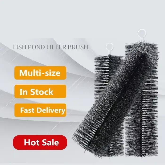 Brosse filtrante pour étang Koi 30/40/50cm, 10 pièces, filtre pour étang à poissons, brosse haute de