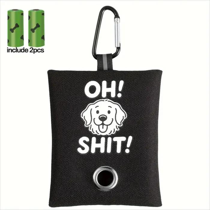 Support de sac de merde de chien drôle