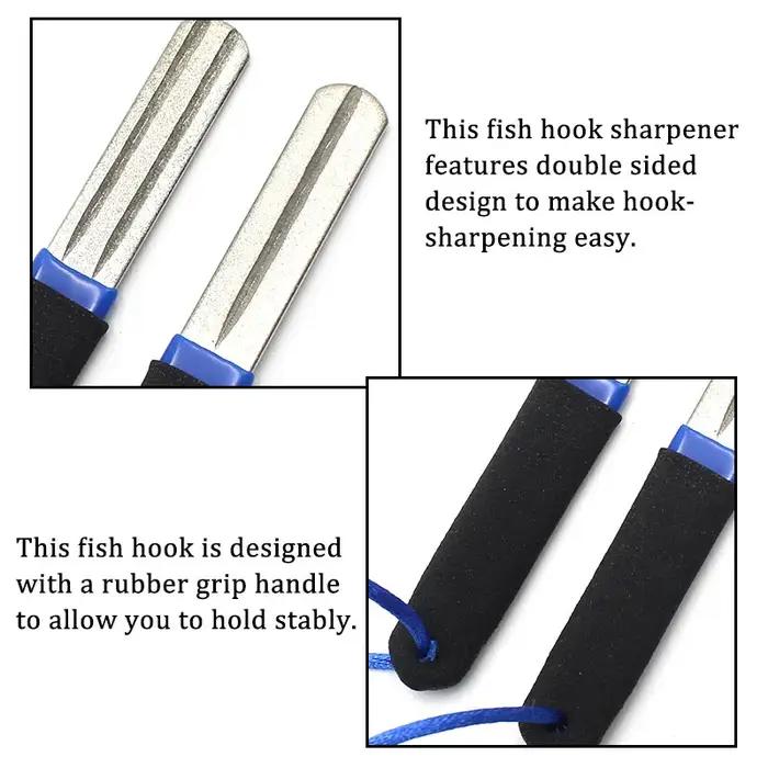 Accessoires de pêche à la carpe pour fabriquer des hameçons plus tranchants pour plate-forme