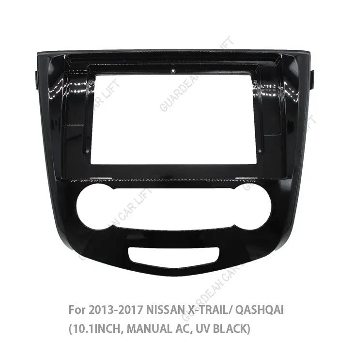 Fascia Cadre Unité Principale Android 10.1 Pouces pour Nissan Qashqai Xtrail 2015-2019 Compatible Tableau de Bord Occasions Spéciales Nouveau Design Élégant