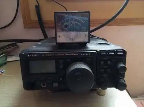 Compteur externe S/SWR/Power meter, affichage de réception, blanc/noir, Yaesu FT-857/FT-897, compteu