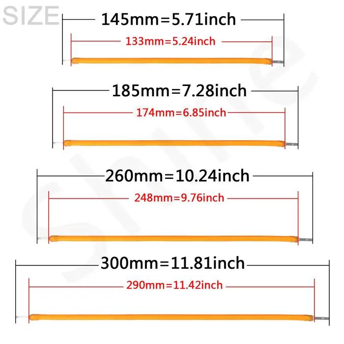 Filament LED Flexible 3V COB 38mm 60mm 95mm 80mm 130mm 145mm 185mm 260mm 300mm, pièces de lampe à am