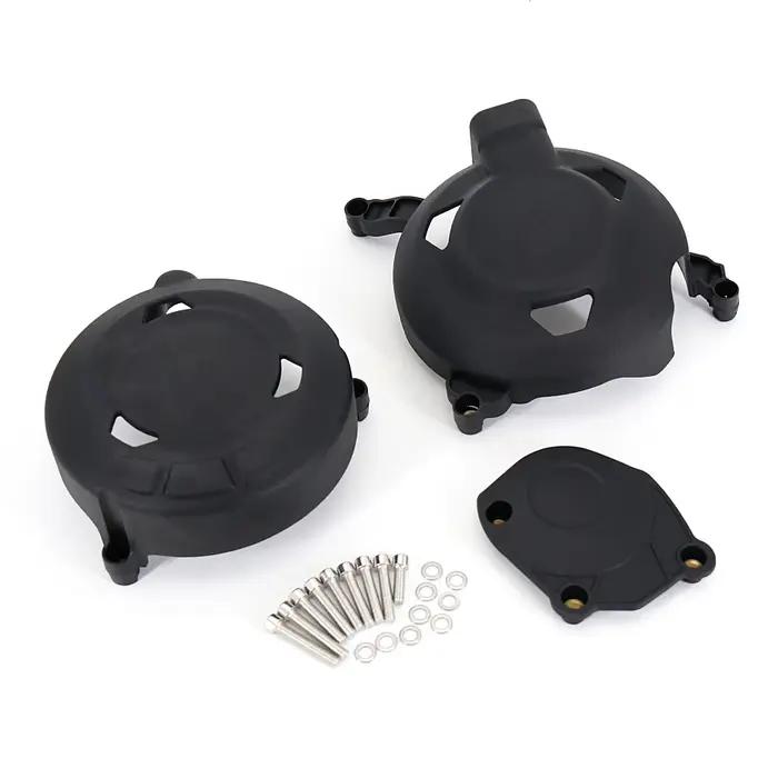 Couvercle de protection moteur noir pour moto DAYTONA 675/R