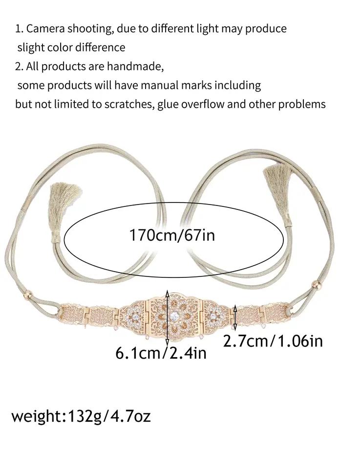 Ensemble de ceinture de mariage luxueux, ensemble lavande avec corsage, boucles d'oreilles et ceintu