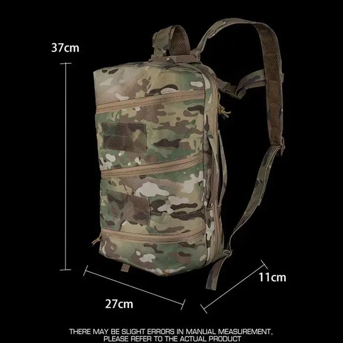 Sac à dos médical tactique DELTA haute capacité pour chasse survie équipement d'urgence