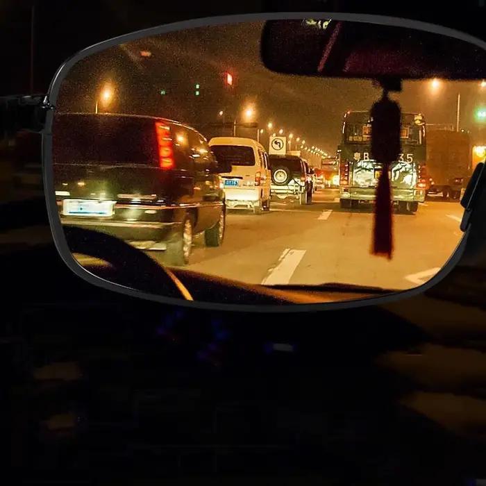 Lunettes de nuit pour conduire sans éblouissement protection UV style moderne et confortables pour homme et femme occasions spéciales nocturnes
