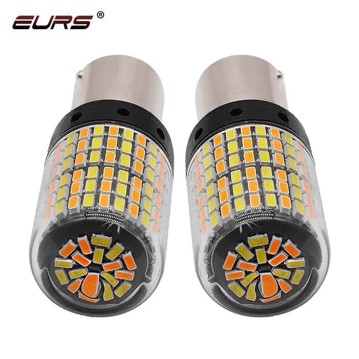 Ampoule Canbus 1157 Led Bay15d P21/5w T20 Led 7443 T25 3157 168smd pour feu stop, clignotant, ambre