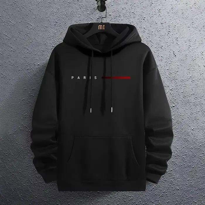 Sweat-shirts à capuche pour hommes, style mode parisienne, toutes saisons, décontractés, sportifs, c