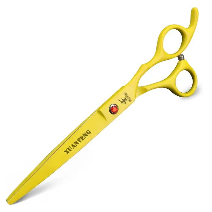 Ciseaux de coupe de coiffeur en acier 6cr13, ciseaux à effiler, ciseaux à cheveux pour animaux de co