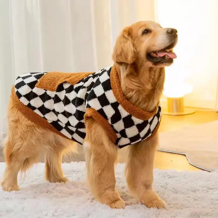 Gros chien vêtements automne et hiver Golden Retriever moyen et grand chien animal de compagnie Labr