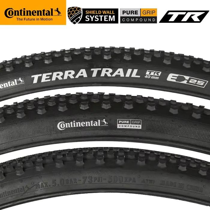 Pneus de vélo de route Continental Terra 700x35C 700x40C Shieldwall, pour VTT, route, cross-country,