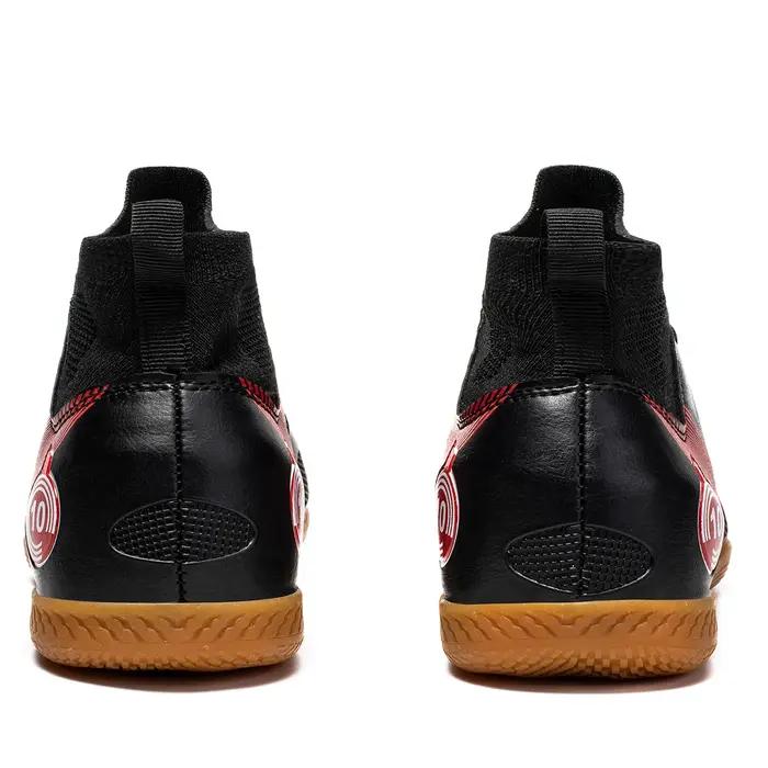 Chaussures de Football à fond plat pour hommes, chaussures de sport IC d'intérieur, montantes pour a