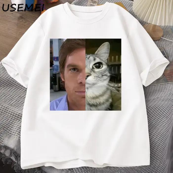 T-shirt Dexter Morgan en coton de haute qualité pour hommes, style décontracté et moderne, vêtement universel pour toutes les saisons, occasions quotidiennes et cadeaux pour hommes