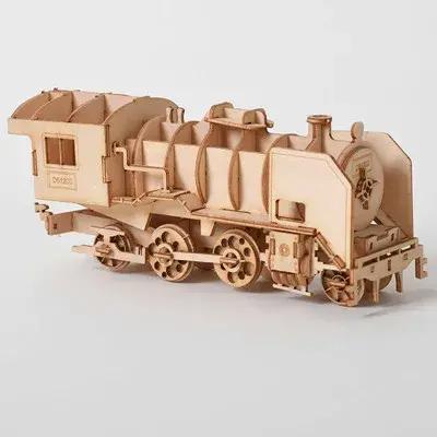 Bricolage 3d puzzle en bois pour assemblage