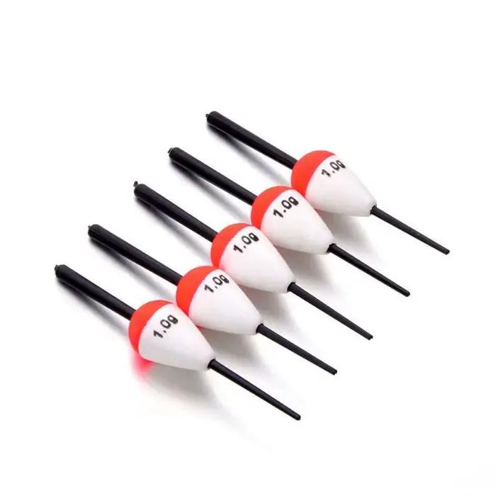 10 pièces flotteur de pêche mousse flotteurs de poisson dérive gros ventre dérives longue coulée dérives 1g/2g/3g/5g/10g bouée Flotador équipement poissons flotteur