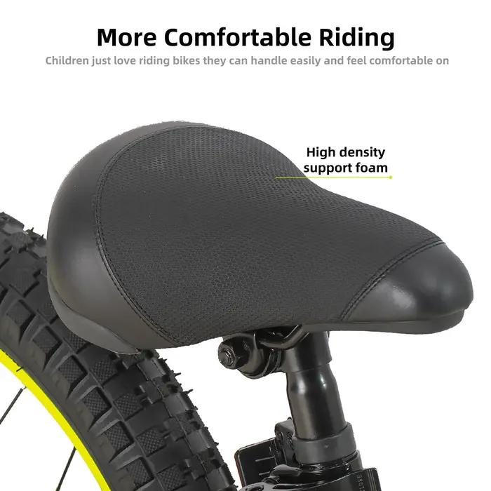 YSTAR-Vélo de montagne pour enfants avec roues d'entraînement et frein à main, chaîne pour garçons e