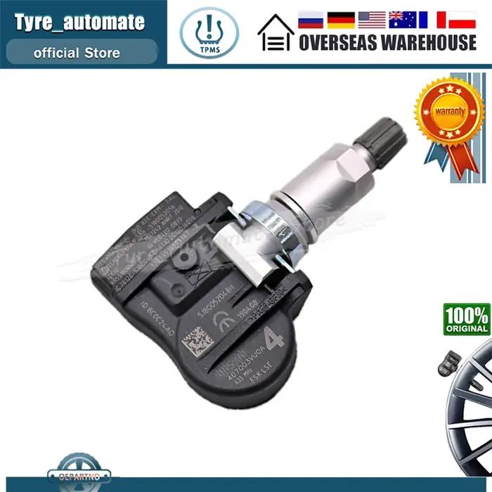 Capteur TPMS 433MHz, capteurs de pression des pneus pour Nissan Pulsar Qashqai II TIIDA TEANA x-trai
