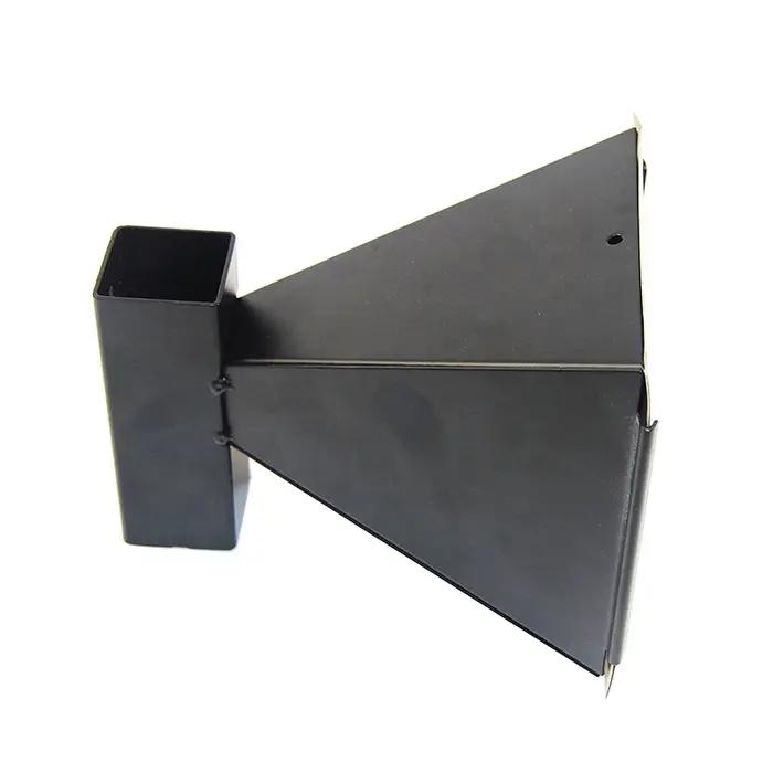 Cible de tir en acier pour entraînement en plein air et intérieur cible de tir robuste pour pistolets à billes airsoft et chasse avec 100 cibles en papier 17cm*17cm