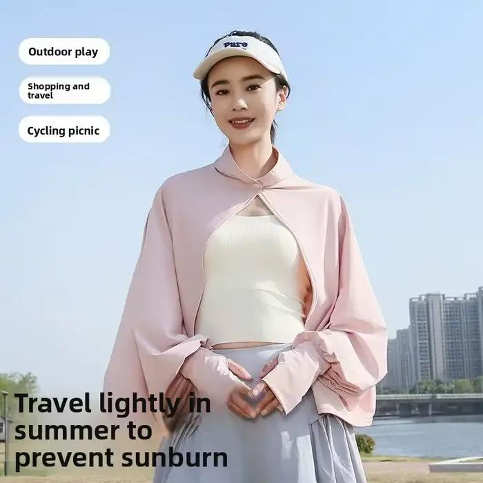 Nouvelle écharpe de protection solaire intégrée