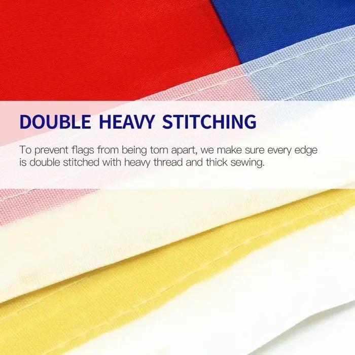 Drapeau de France 1940-1944 en Polyester Bandeau Historique 90x150cm Décoration Patriotique Occasions Spéciales