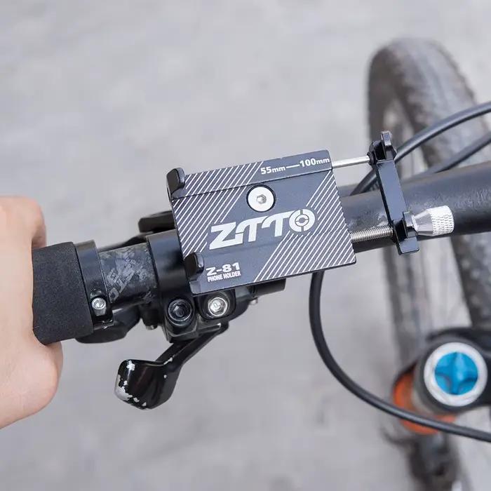 ZTTO-Support de téléphone universel pour guidon de vélo, cellule mobile VTT, GPS, support de moto en
