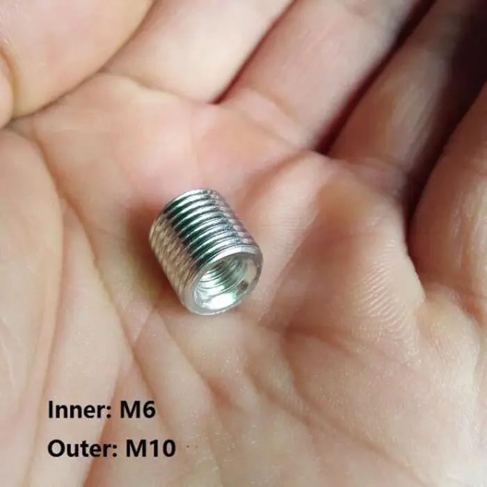Camal – adaptateur de Tube creux fileté M6 à M10, M8 à M10, M10 à M12/M14, coupleur fileté intérieur