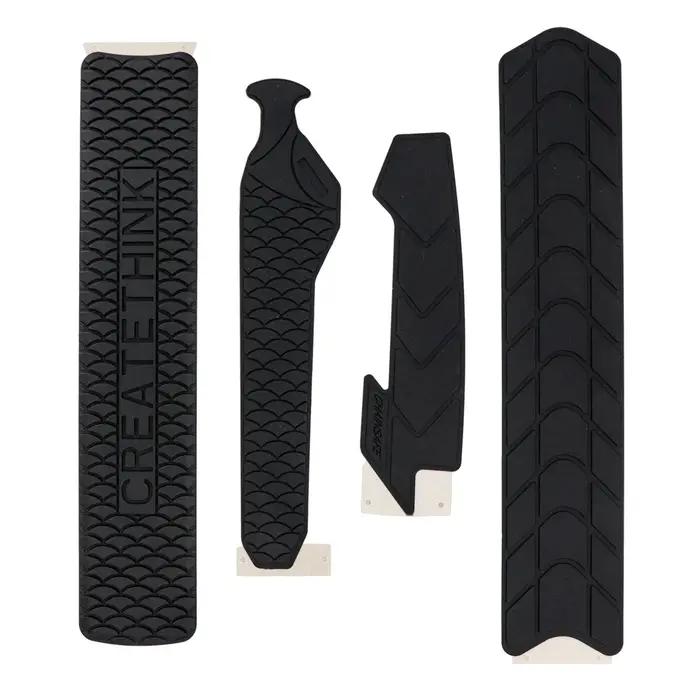 KOCEVLO – autocollant de chaîne de vélo, protecteur anti-rayures, autocollant antidérapant pour vtt/